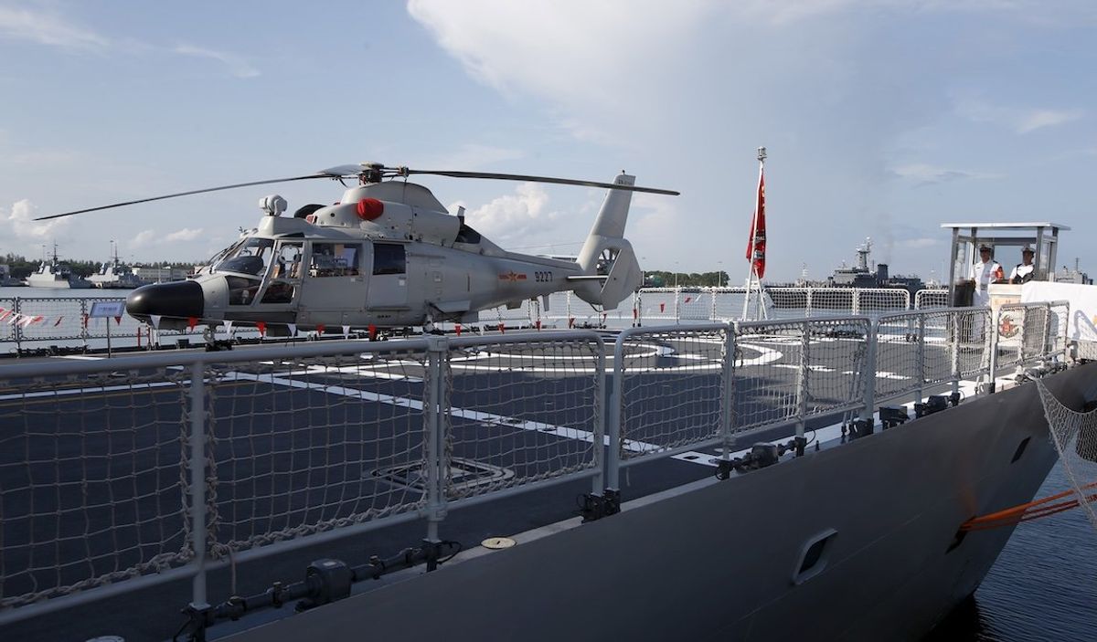 China’s “dangerous” helicopter maneuver escalates tensions with US and Philippines