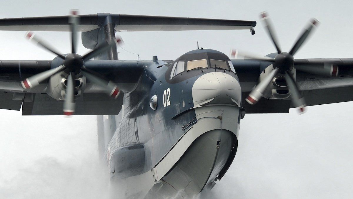 A Japan Maritime Self-Defense Forces US-2 search-and-rescue amphibian plane, manufactured by ShinMaywa Industries Ltd, is seen in this updated handout photo released by the Japan Maritime Self-Defense Forces, and obtained by Reuters on November 4, 2013