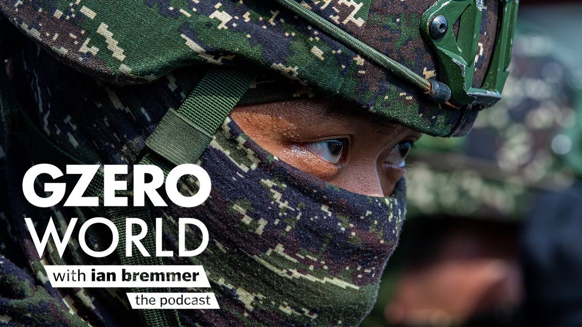 A soldier on the warfront and GZERO WORLD with ian bremmer - the podcast