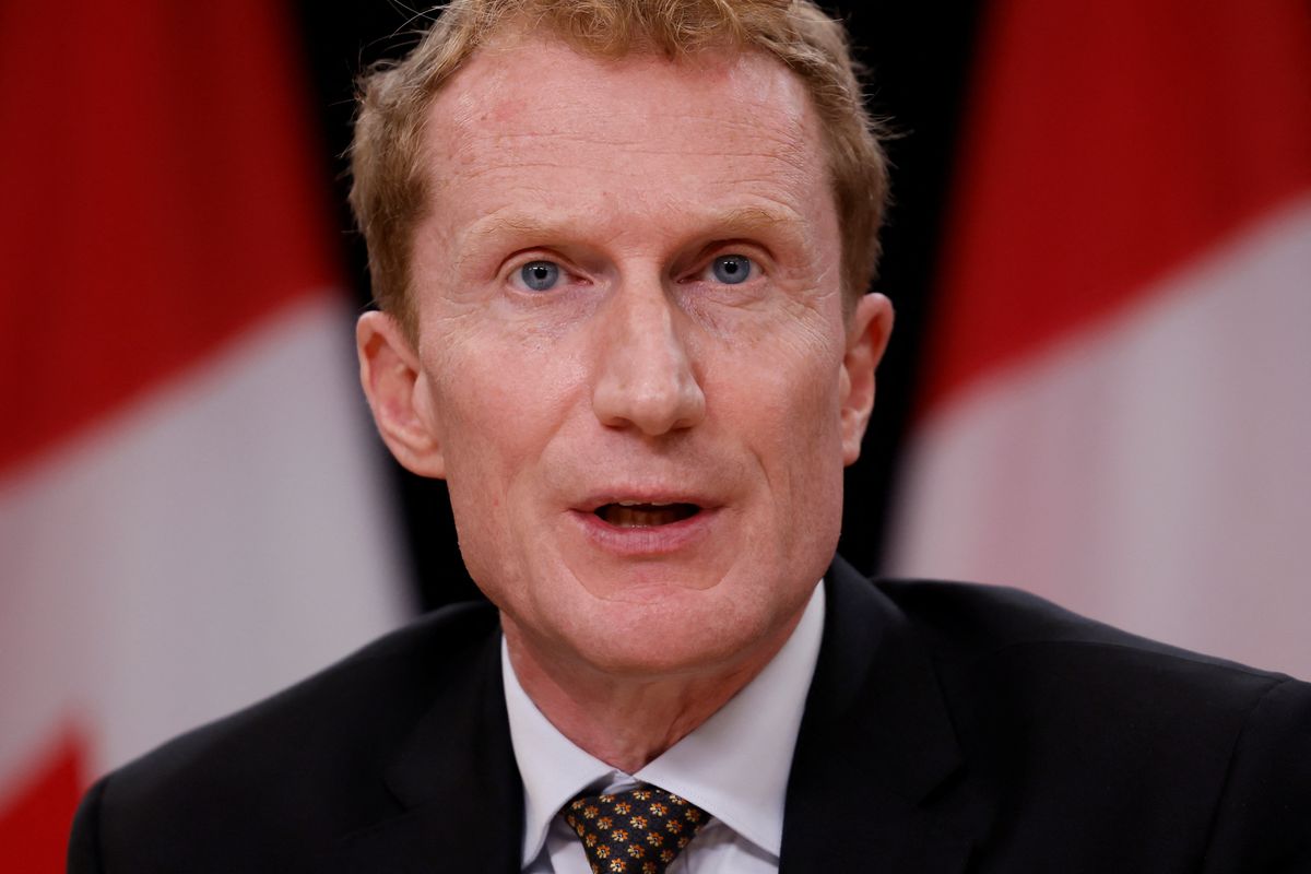 ​Canada's Minister of Immigration, Refugees and Citizenship Marc Miller takes part in a press conference in Ottawa, Ontario, Canada September 18, 2024.