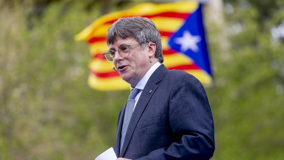 Carles Puigdemont, a leader of the pro-independence Catalan movement.