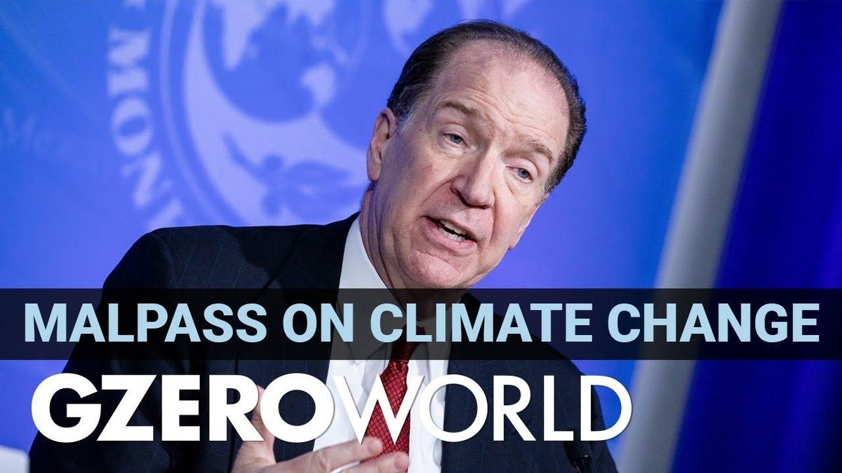 David Malpass: I'm not a climate denier