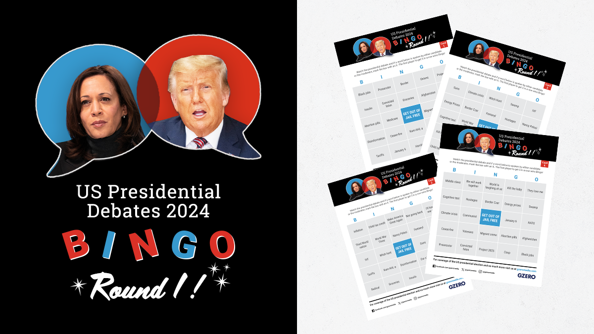 Debate Bingo - Round 1: US Presidential Debates 2024