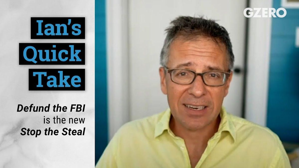 "Defund the FBI" is the new "stop the steal"