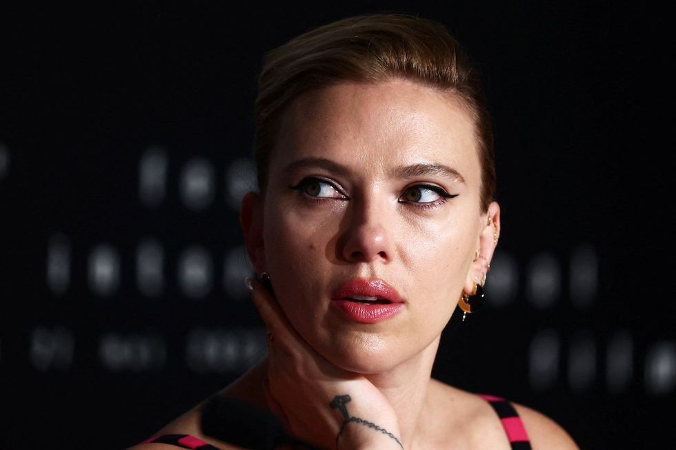 ​FILE PHOTO: The 76th Cannes Film Festival - Press conference for the film "Asteroid City" in competition - Cannes, France, May 24, 2023. Cast member Scarlett Johansson attends. 