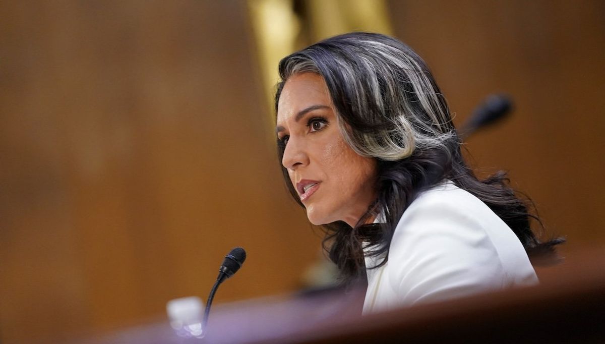 ​Former Rep. Tulsi Gabbard, Donald Trump's nominee to be Director of National Intelligence, testifies before a Senate Intelligence Committee confirmation hearing on Capitol Hill in Washington, DC, on Jan. 30, 2025. 