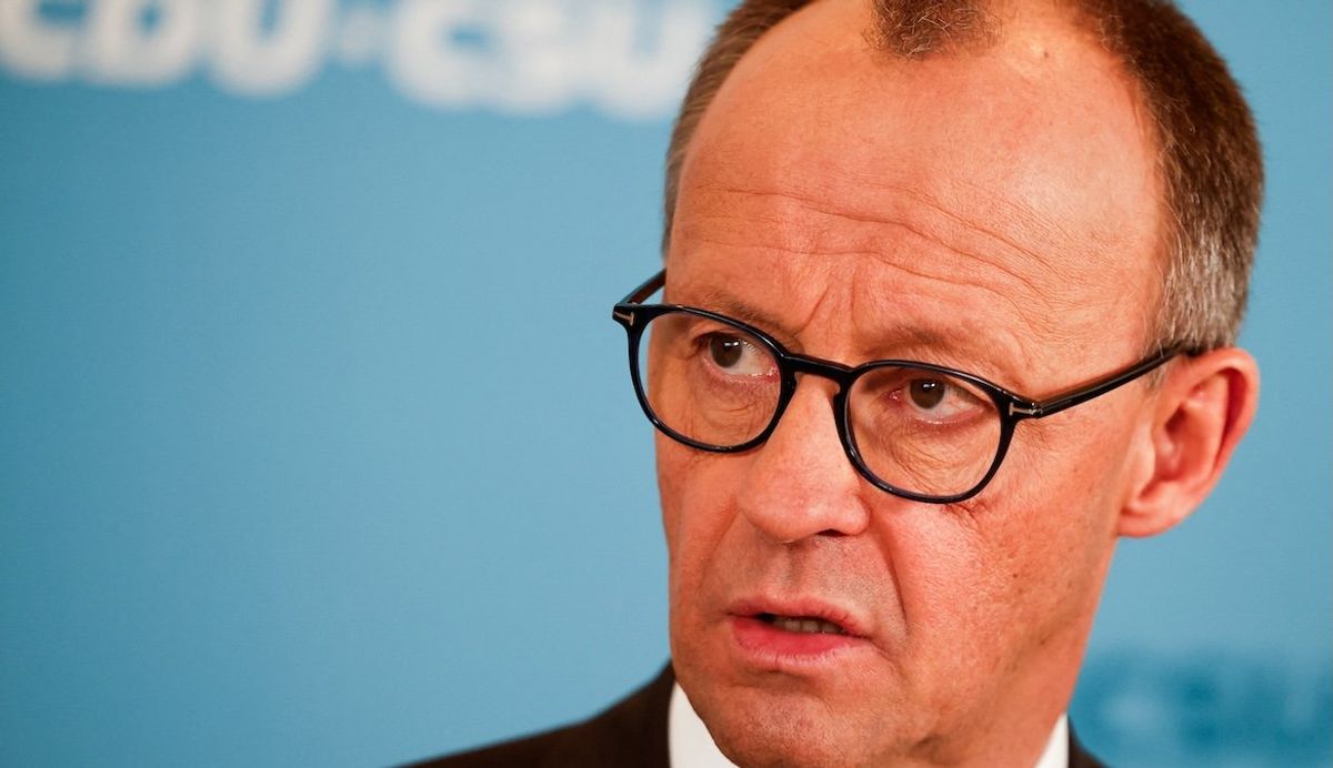 German Chancellor-in-waiting Friedrich Merz