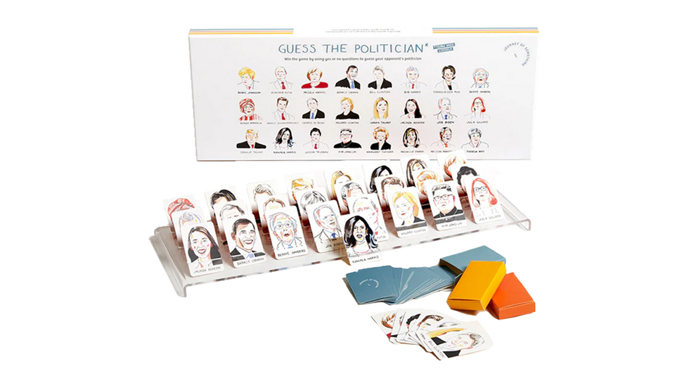 Guess the Politician board game