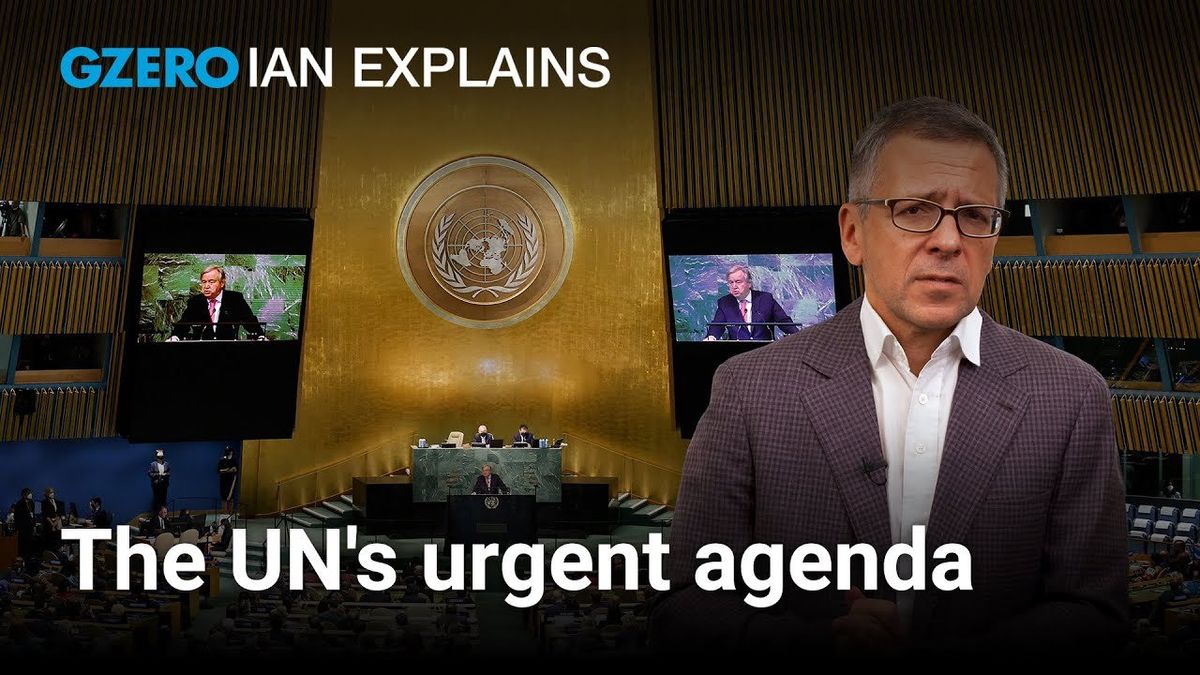 Ian Explains: The UN General Assembly meets amidst converging crises