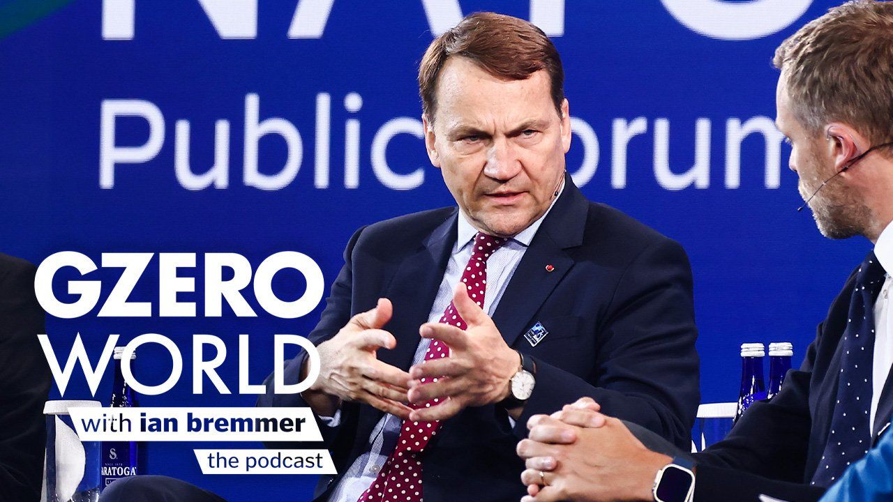 Polish Foreign Minister Radek Sikorski at the NATO Summit and GZERO WORLD with ian bremmer – the podcast