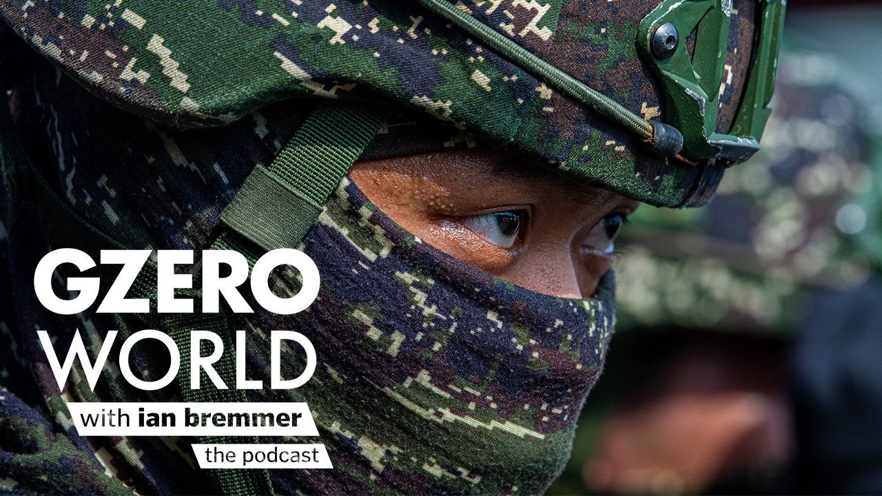 A soldier on the warfront and GZERO WORLD with ian bremmer - the podcast