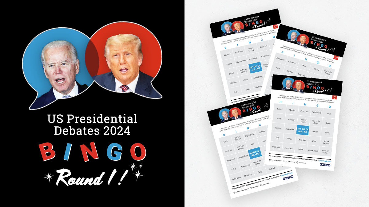 Debate Bingo - Round 1: US Presidential Debates 2024