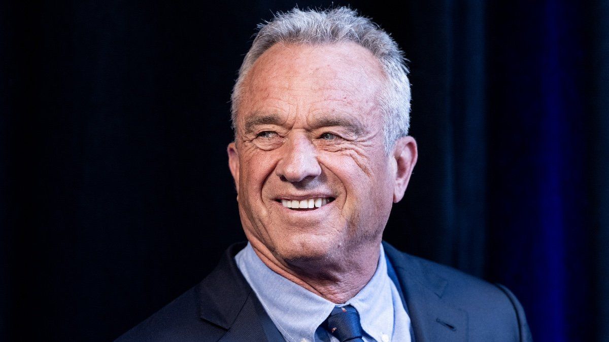 Independent Presidential candidate Robert F. Kennedy Jr. announced 'No Spoiler' pledge for the upcoming elections at a campaign stop in Brooklyn, NY on May 1, 2024.