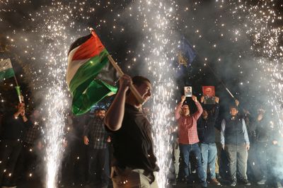 Palestinians react to Israel's 'independence' celebrations