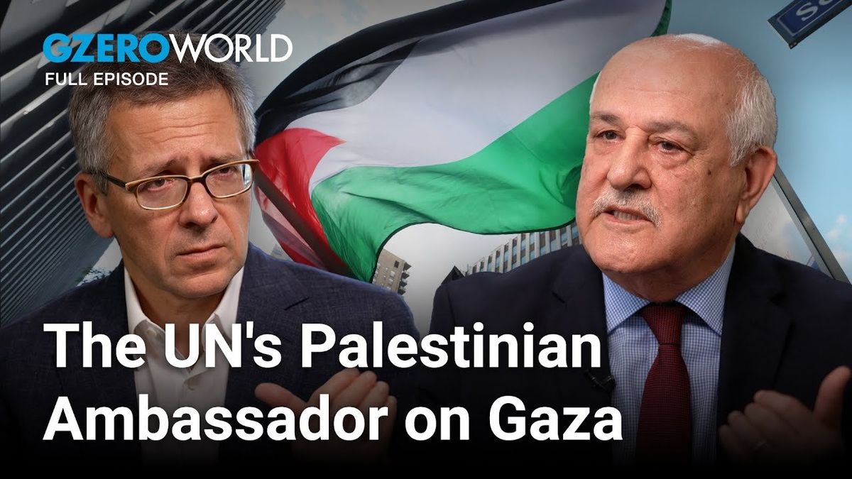 Justice & peace in Gaza: The UN Palestinian ambassador's perspective