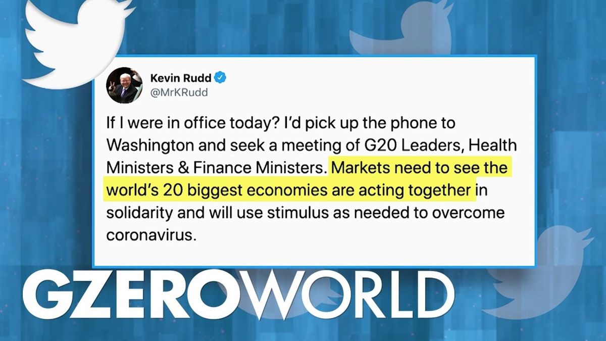 Kevin Rudd: COVID-19 Outbreak & Lessons from 2008 Financial Collapse