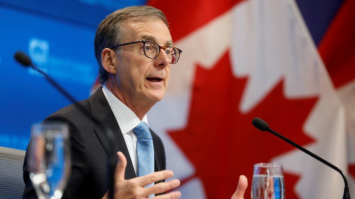 Bank of Canada Governor Tiff Macklem takes part in a news conference, after cutting key interest rate, in Ottawa, Ontario, Canada October 23, 2024.