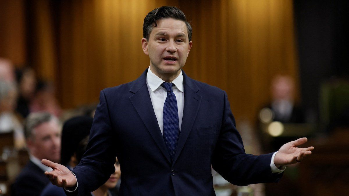 ​Canada's Conservative Party of Canada leader Pierre Poilievre speaks during Question Period in the House of Commons on Parliament Hill in Ottawa, Ontario, Canada September 25, 2024. 