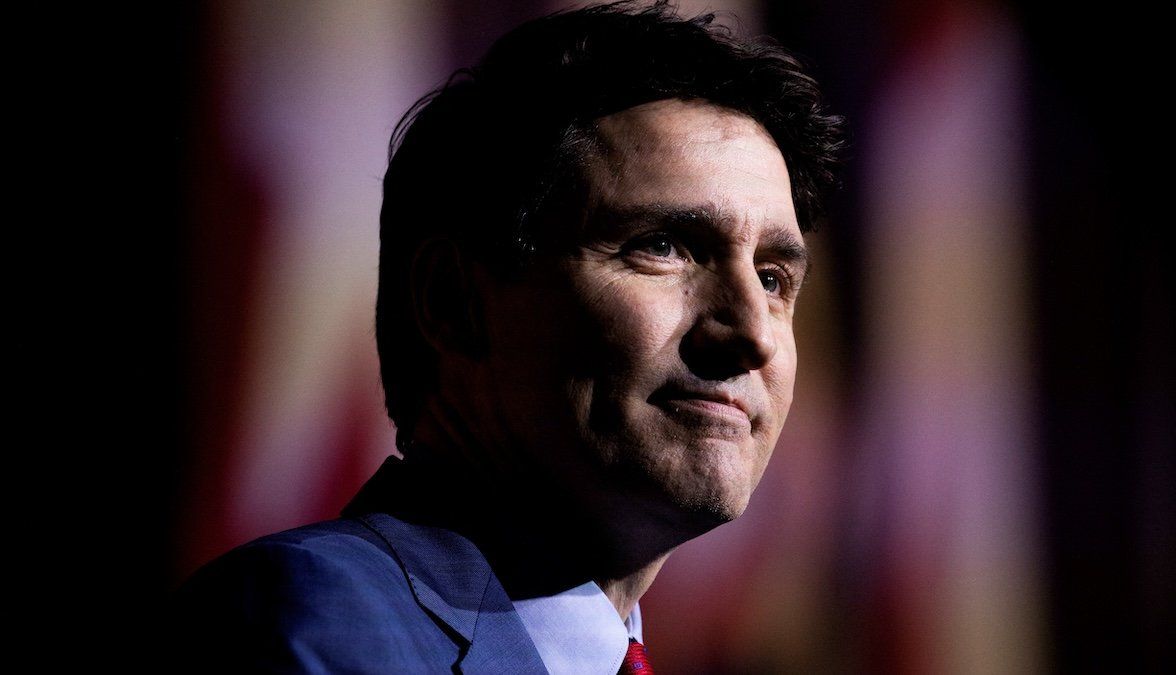 ​Canada’s Prime Minister Justin Trudeau speaks at the federal Liberal caucus holiday party, the day after Finance Minister Chrystia Freeland unexpectedly resigned, in Ottawa, Ontario, on Dec. 17, 2024.