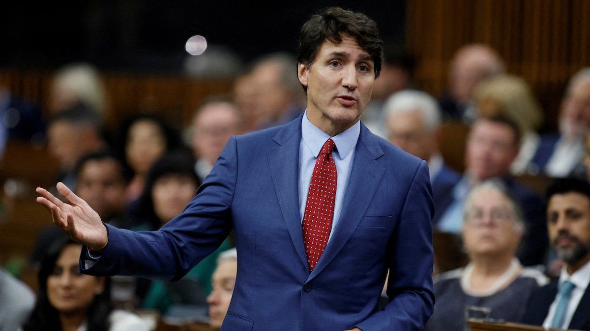 Canada's Prime Minister Justin Trudeau speaks during Question Period on Parliament Hill in Ottawa, Ontario, Canada September 18, 2024. 