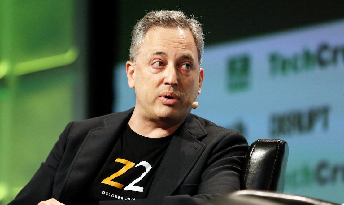 David Sacks, former CEO of Zenefits, is seen here speaking at a 2016 TechCrunch Disrupt in San Francisco, California. 