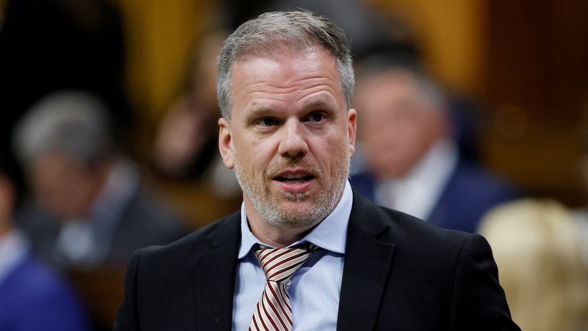 FILE PHOTO: Canada's Minister of Health Mark Holland rises to table a report in the House of Commons on Parliament Hill in Ottawa, Ontario, Canada September 18, 2023.