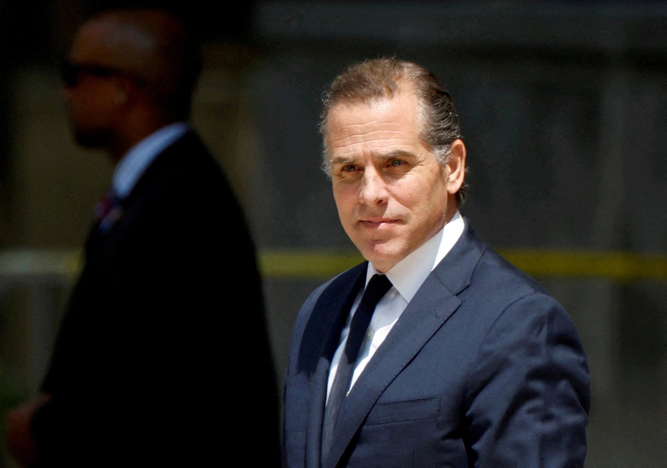  Hunter Biden, son of U.S. President Joe Biden, departs federal court n Wilmington, Delaware.