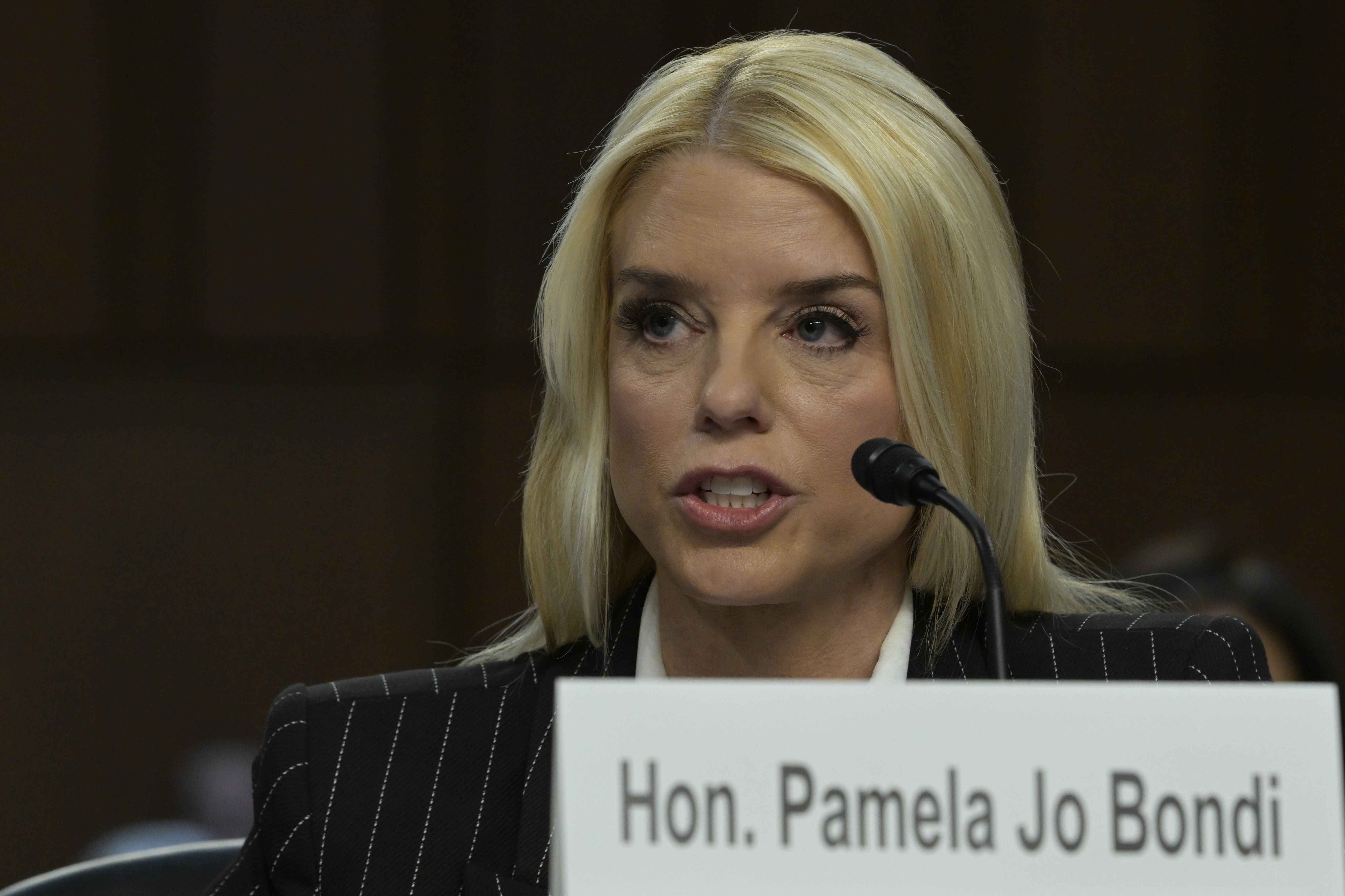 Pam Bondi, Donald Trump’s pick for attorney general, appeared before the Senate Judiciary Committee for her first of two days of confirmation hearings on Wednesday. 