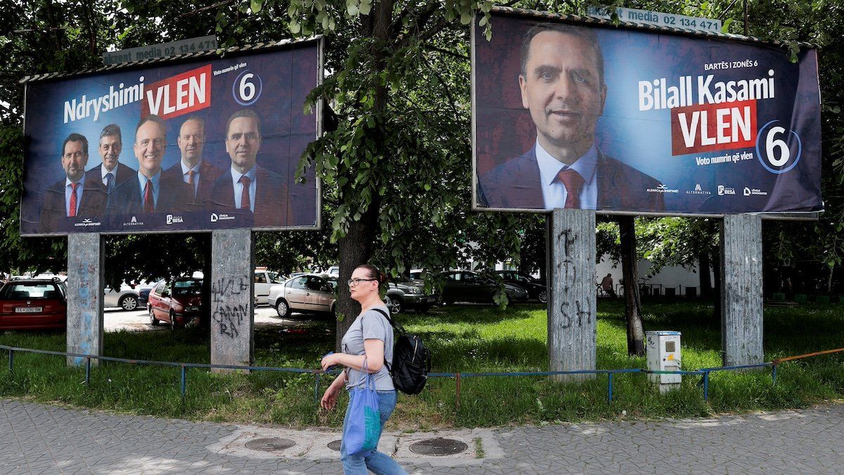 ​North Macedonia heads to the polls on Wednesday in a vote overshadowed by one big issue: disputes with neighbors that could derail the tiny Balkan republic’s fledgling EU membership bid.