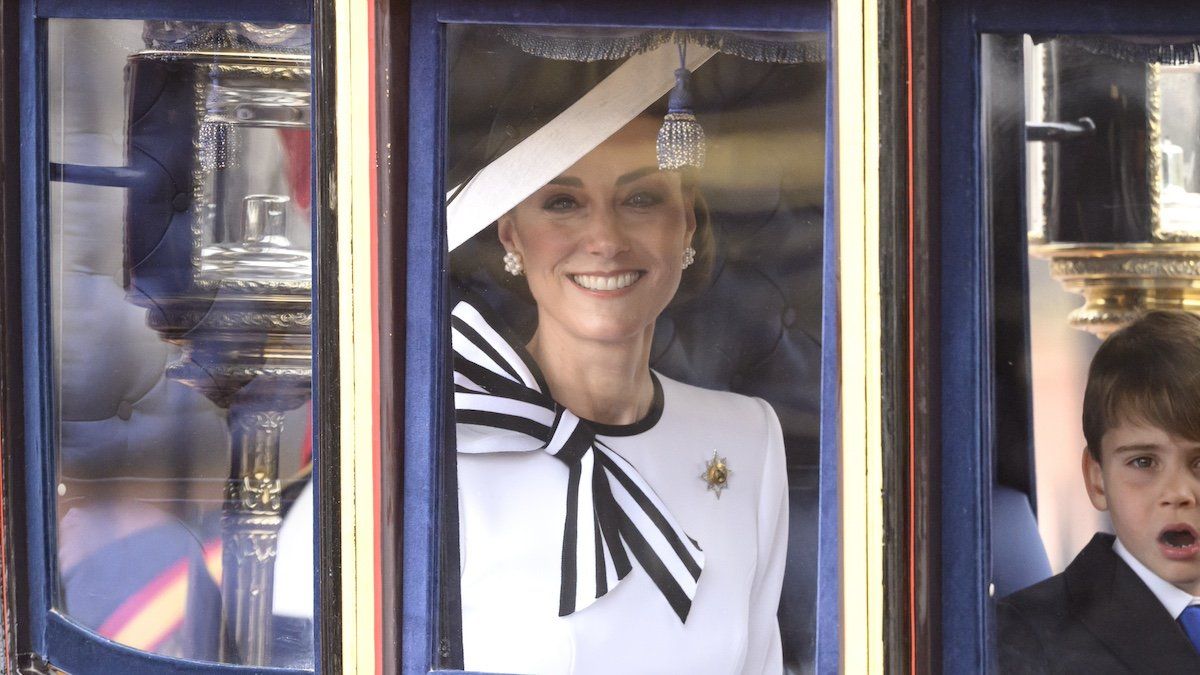 ​PA via Reuters The Princess of Wales attends Trooping the Colour, London. 