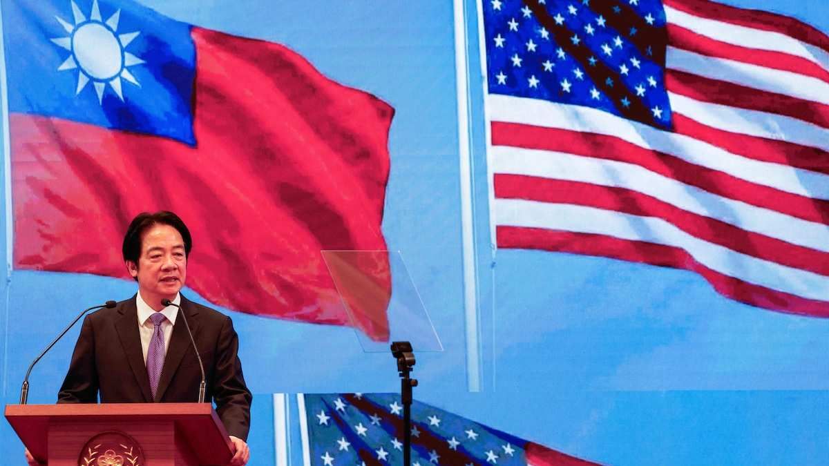Taiwan's President Lai Ching-te in Taipei, Taiwan, on February 3, 2026.