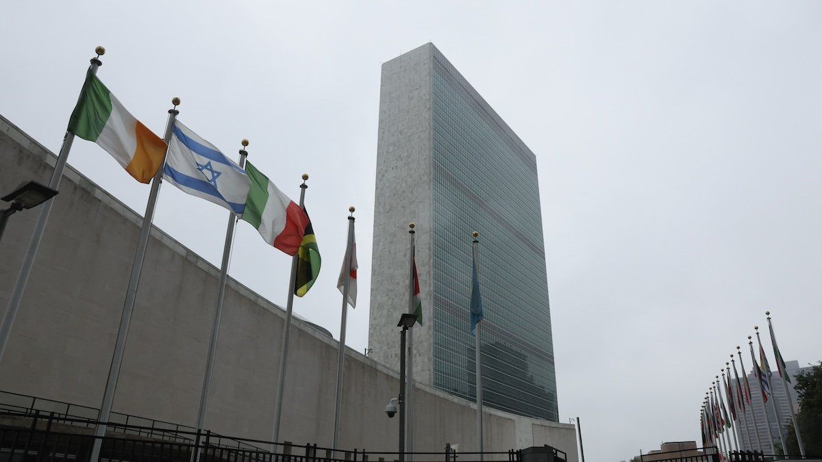 The headquarters of United Nations is pictured in New York on Aug. 1, 2022.