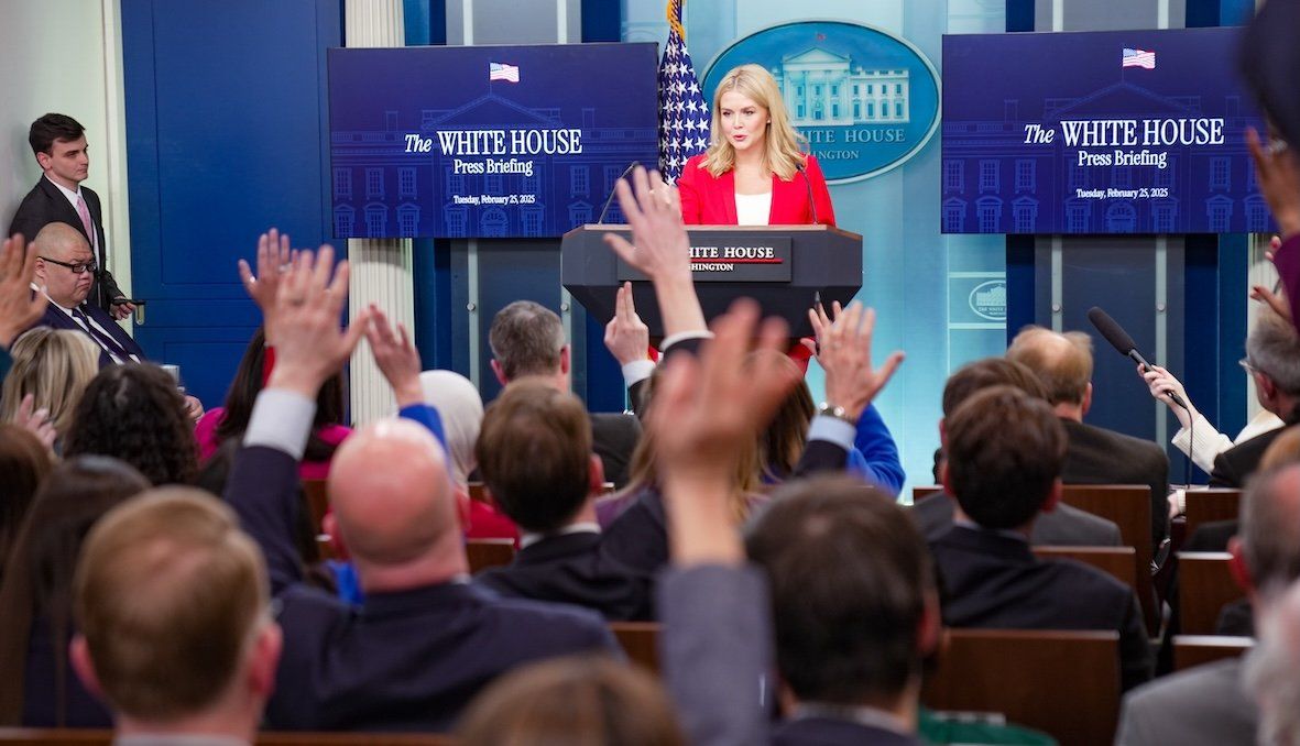 ​The White House announces significant changes to the White House press pool on Feb. 25, 2025.