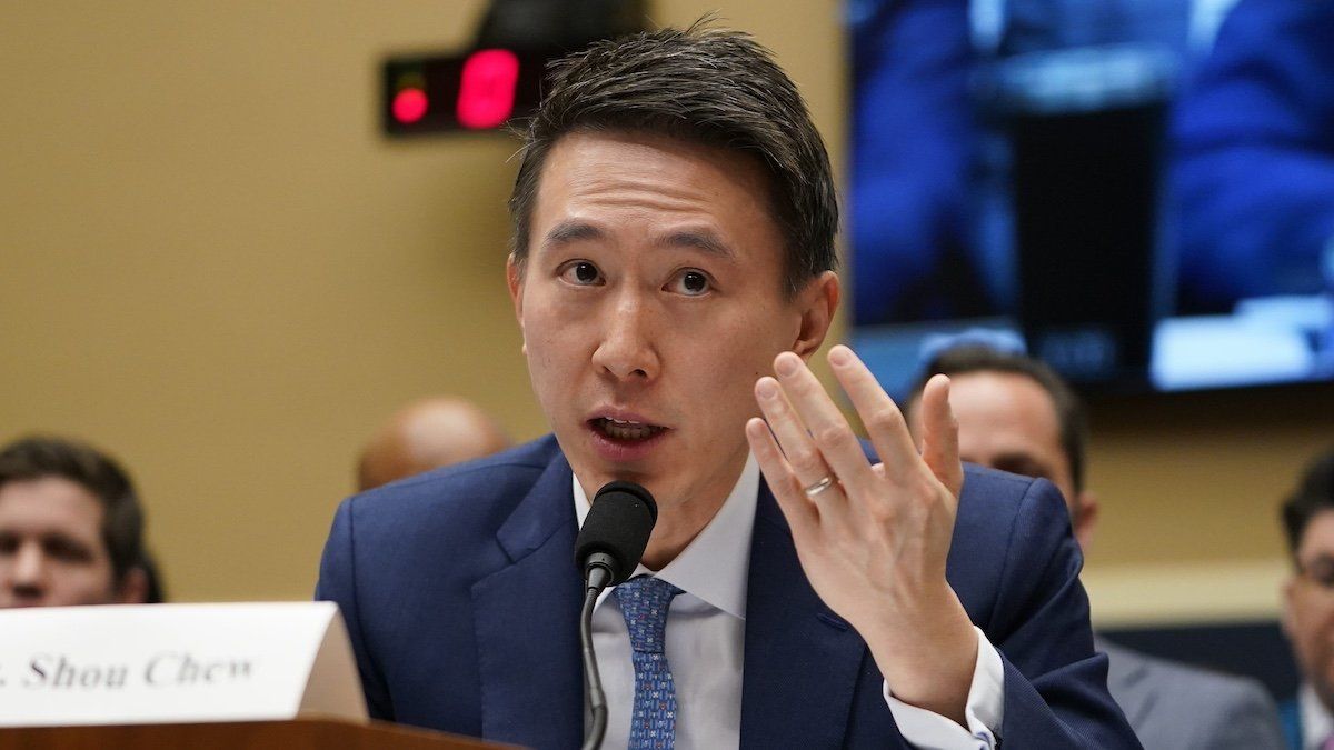 TikTok CEO Shou Zi Chew testifies before the House Energy and Commerce Committee on Thursday, March 23, 2023 in Washington D.C..