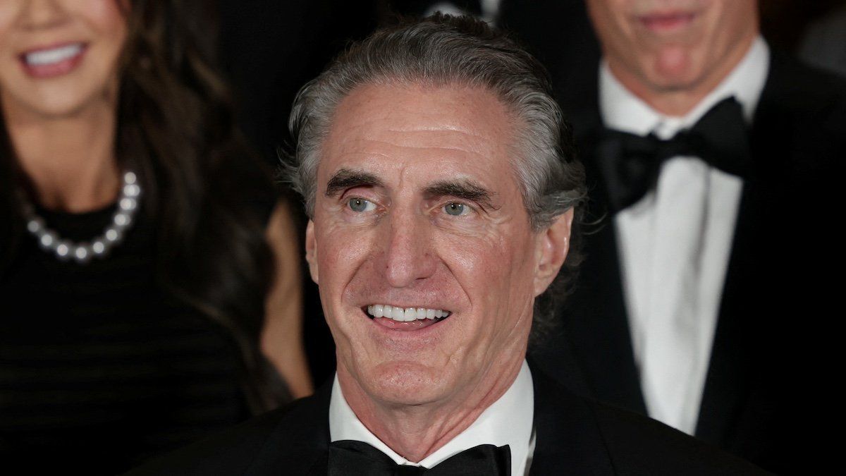 U.S. President-elect Donald Trump's nominee to be U.S. Secretary of the Interior Doug Burgum attends the vice president?s dinner ahead of the inauguration of Trump, in Washington, U.S., January 18, 2025. 