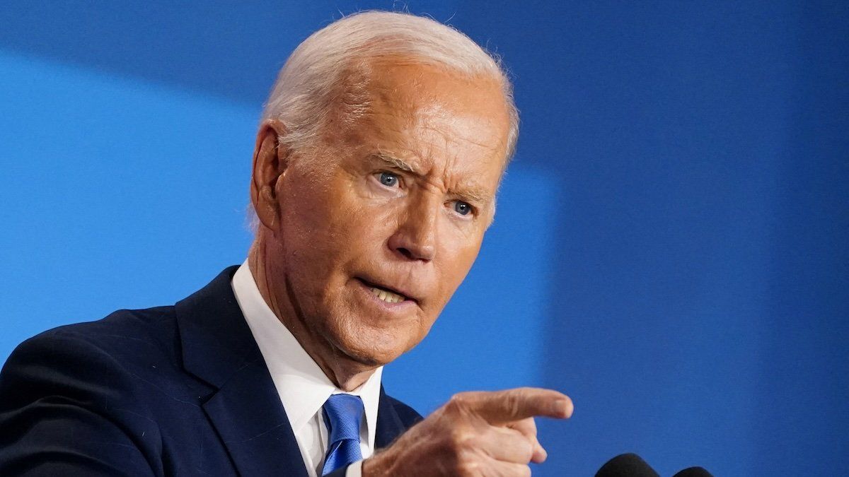 U.S. President Joe Biden holds a press conference during NATO's 75th anniversary summit, in Washington, U.S., July 11, 2024.