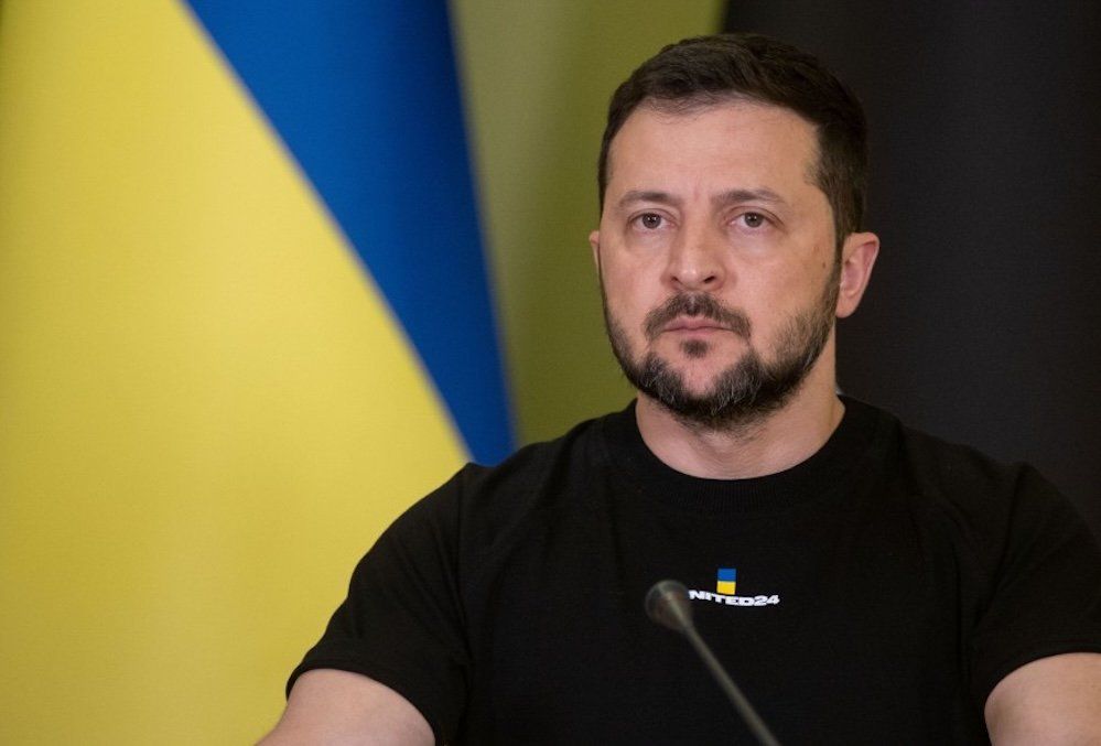 Ukraine’s President Volodymyr Zelensky