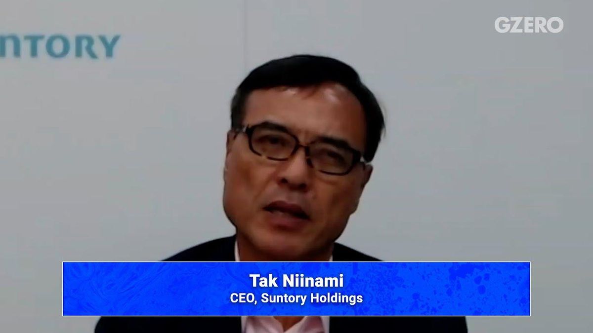 Net zero emissions by 2050 "lacks sense of urgency" — Suntory CEO