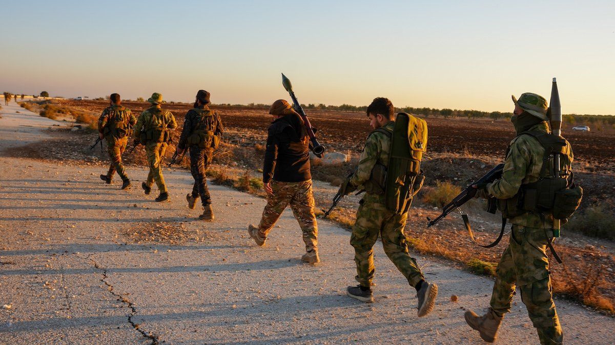 ​Rebel forces seized Mengh Airbase and the city of Tel Rifaat in the Aleppo countryside on December 1, 2024, following clashes with the Syrian Democratic Forces (SDF) and Syrian regime forces. 