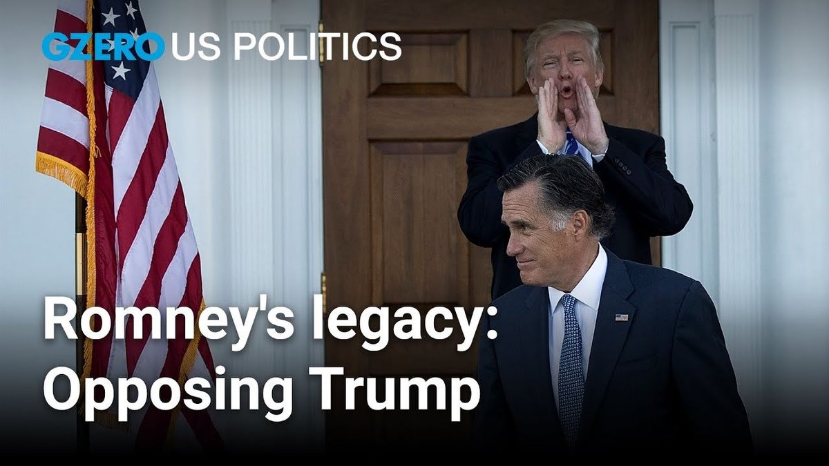 Mitt Romney will be defined by opposing Trump