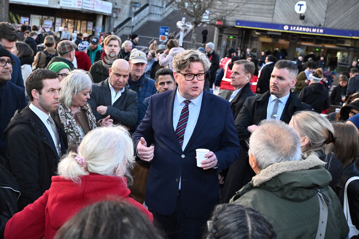  Swedish Justice Minister Gunnar Strommer.