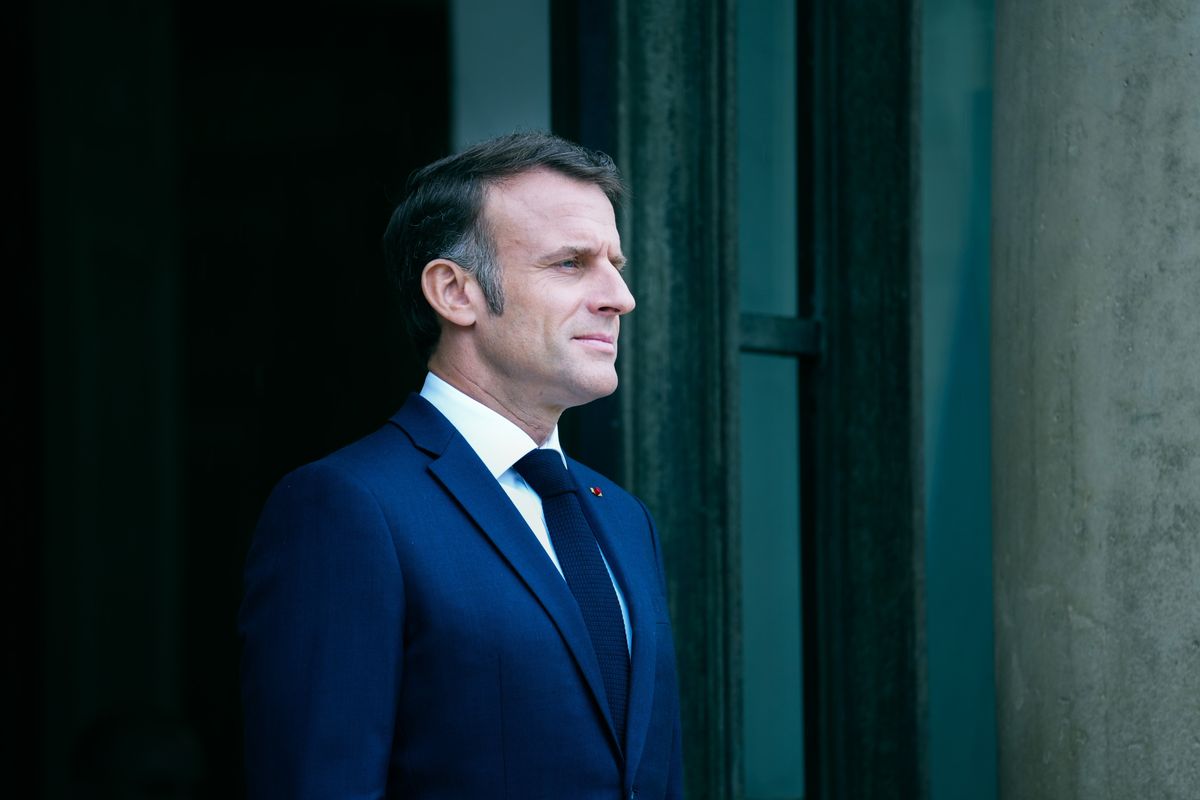 The president of France, Emmanuel Macron.