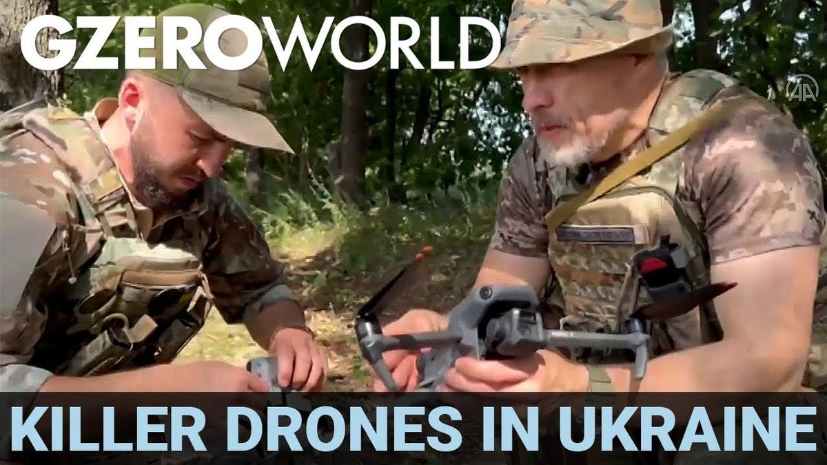 Tiny drones in Ukraine are destroying tanks