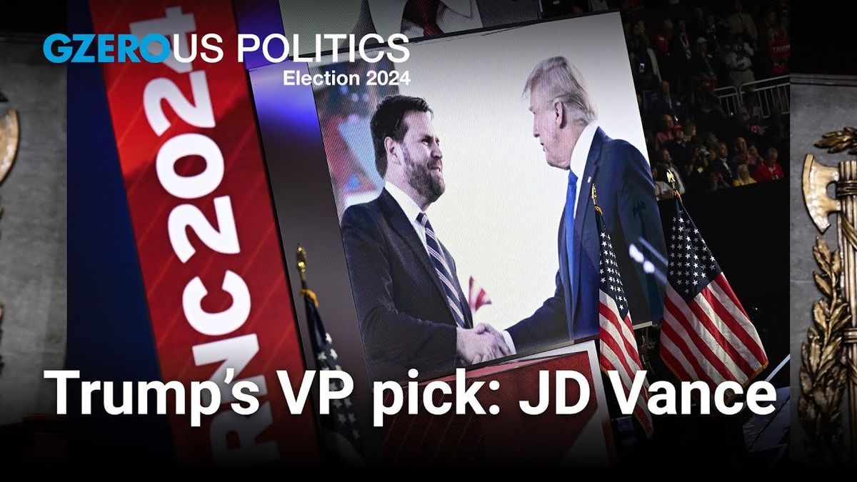 Trump's pick for VP: JD Vance