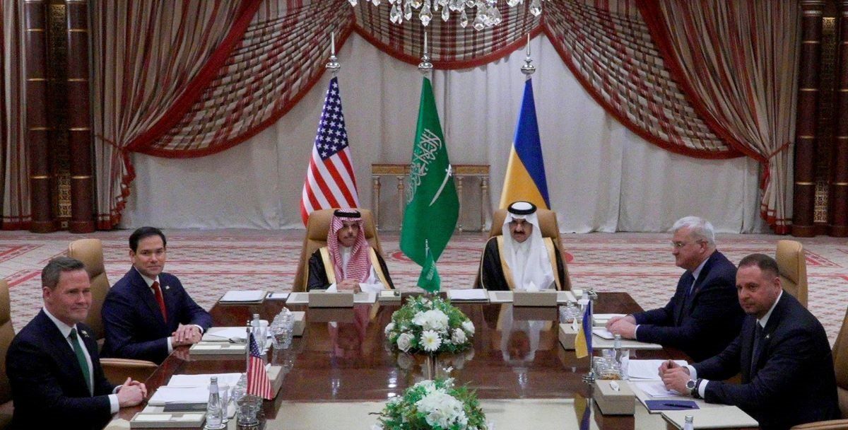 Ukraine ceasefire talks in Jeddah, Saudi Arabia, March 11 2025.