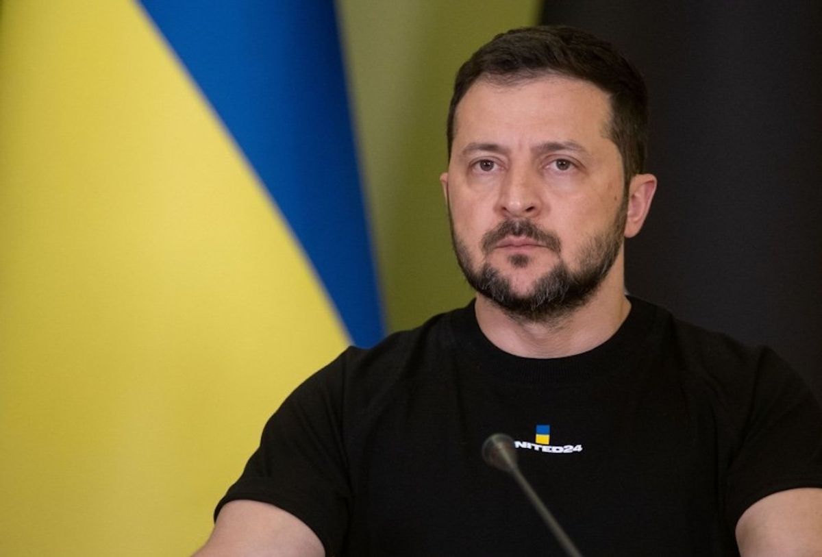 Ukraine’s President Volodymyr Zelensky