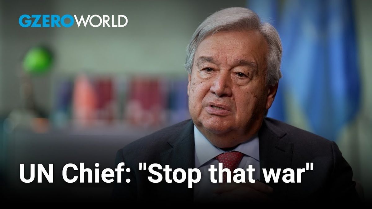 UN Chief: Urgent global problems can't be fixed until Ukraine war ends