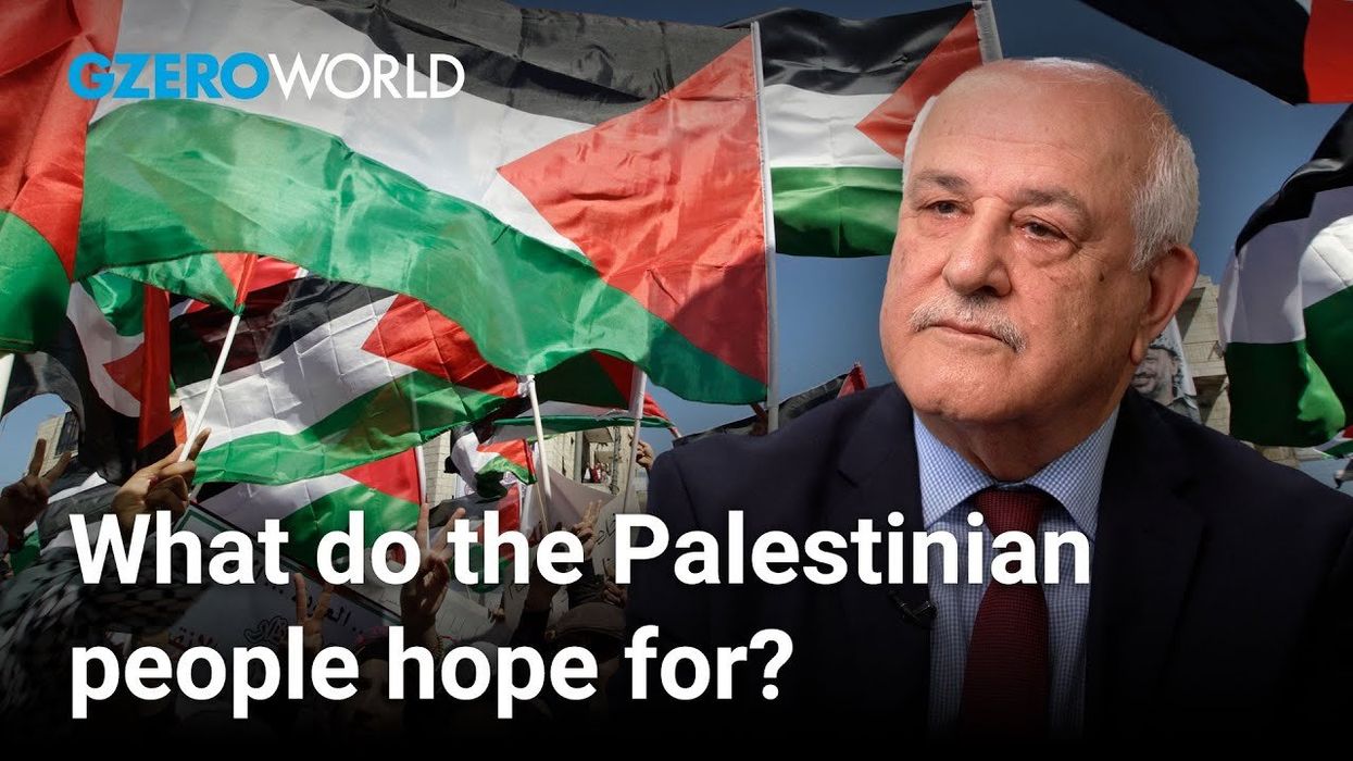 UN Palestinian Ambassador Riyad Mansour urges Palestinian statehood as a path to peace