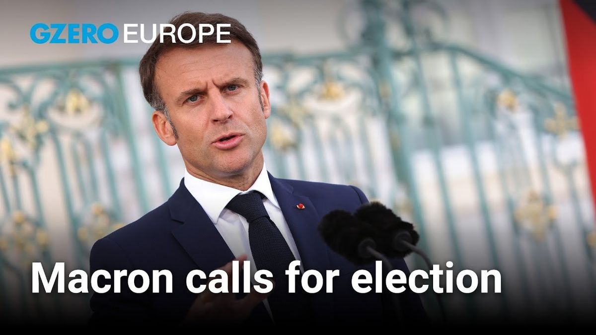 Macron's call for a snap election in France is a huge gamble