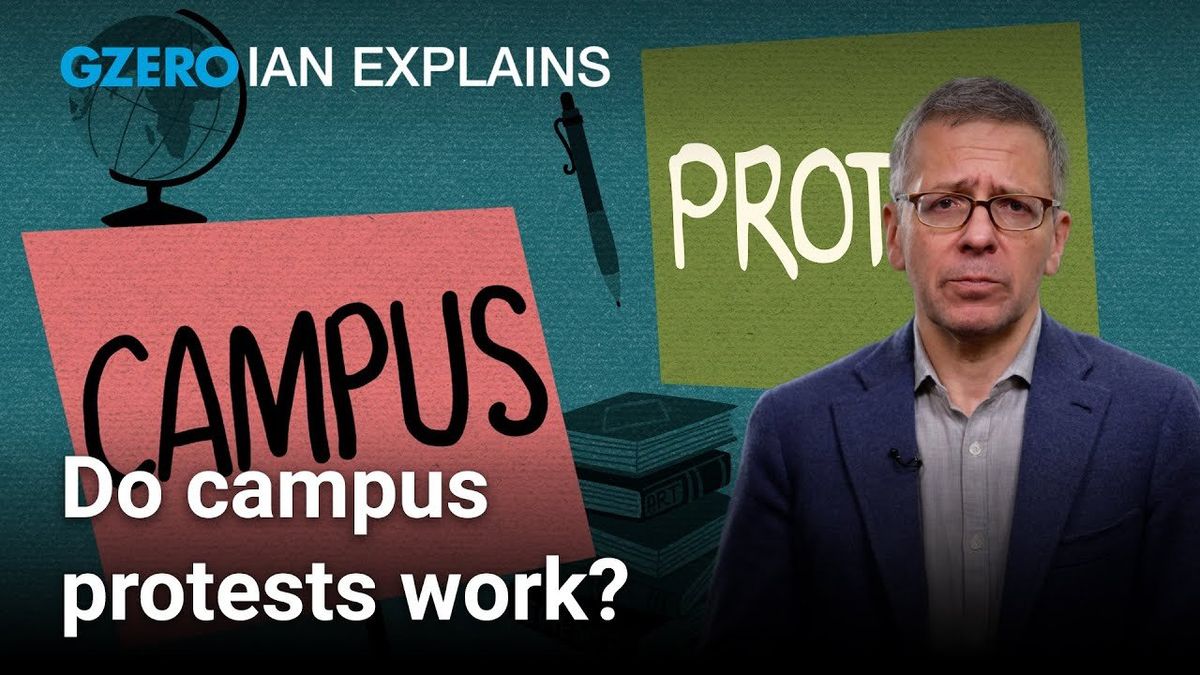 Ian Explains: Will the Gaza campus protests work?